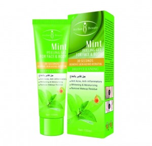 Aichun Beauty Пилинг - гель для лица и тела Mint восстановление кожи Мята,100г