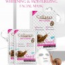 Маска для лица Collagen Snail , восстановление, питание с муцином улитки, 10 шт