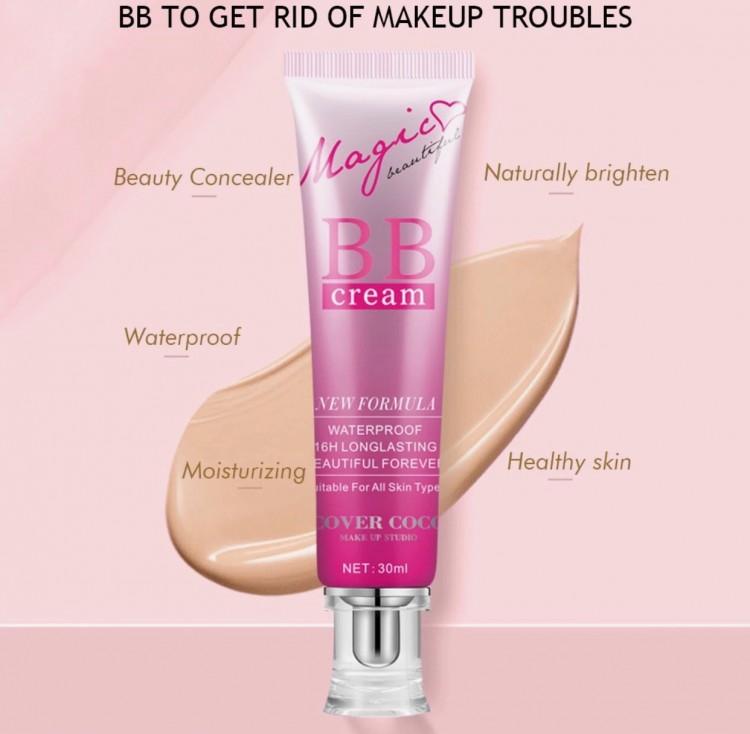 Тональный крем ВВ Cover coco , тон " натуральный,30 мл