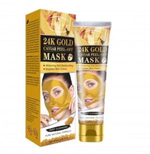 Aichun Beauty Маска-пленка для лица и тела 24Каррата золота и икрой восстановление, упругость кожи ,100г