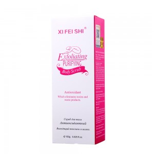 XIFEISHI СКРАБ ДЛЯ ТЕЛА ДЕТОКС АНТИОКСИДАНТНЫЙ ВЫВОДЯЩИЙ ТОКСИНЫ И ШЛАКИ 150 ГР 