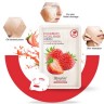 Маска для лица тканевая Disunie Strawberry facial mask arbutin 10 штук в упаковке
