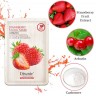 Маска для лица тканевая Disunie Strawberry facial mask arbutin 10 штук в упаковке