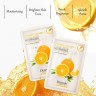 Маска для лица тканевая Disunie Orange vitamin C NICITINAMIDE 10 штук в упаковке